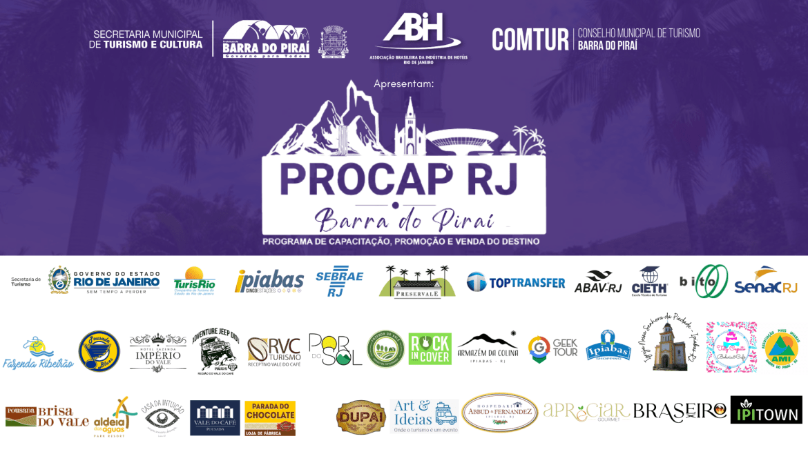 INSCRIÇÕES PROCAP EDIÇÃO BARRA DO PIRAÍ