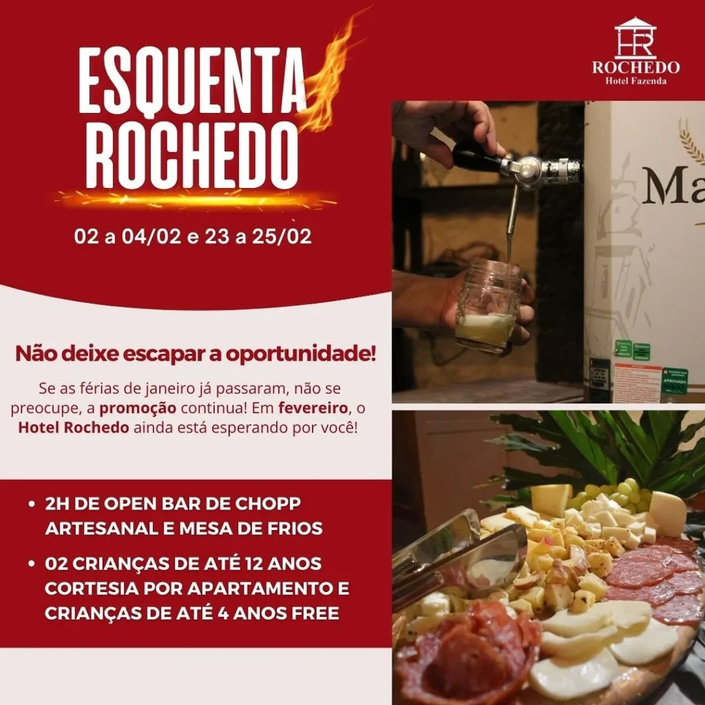 hotelrochedo 1706304096 3289039605778952731 4209390978 jpg Hotel Rochedo está preparando um Esquenta especial para o mês de Fevereiro, confira