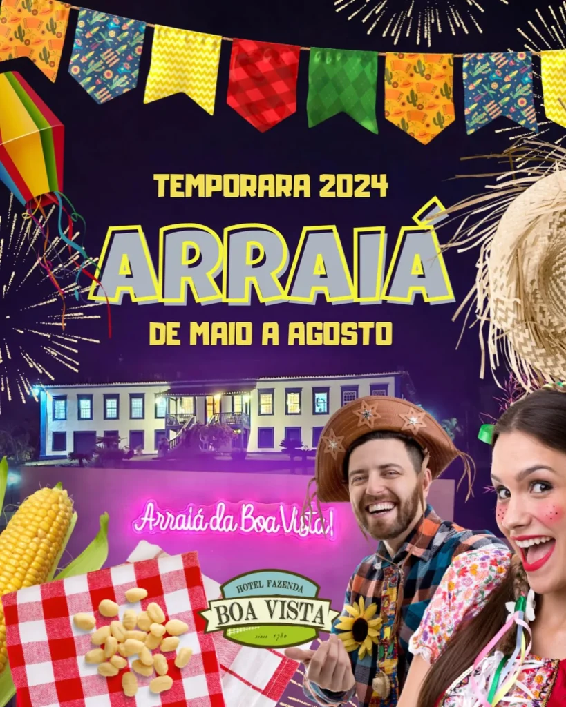 hfazboavista 1708378994 3306445115449350817 1903464055 jpg 1 Hotel Fazenda Boa Vista declara aberta a temporada de Arraiás, confira a programação: