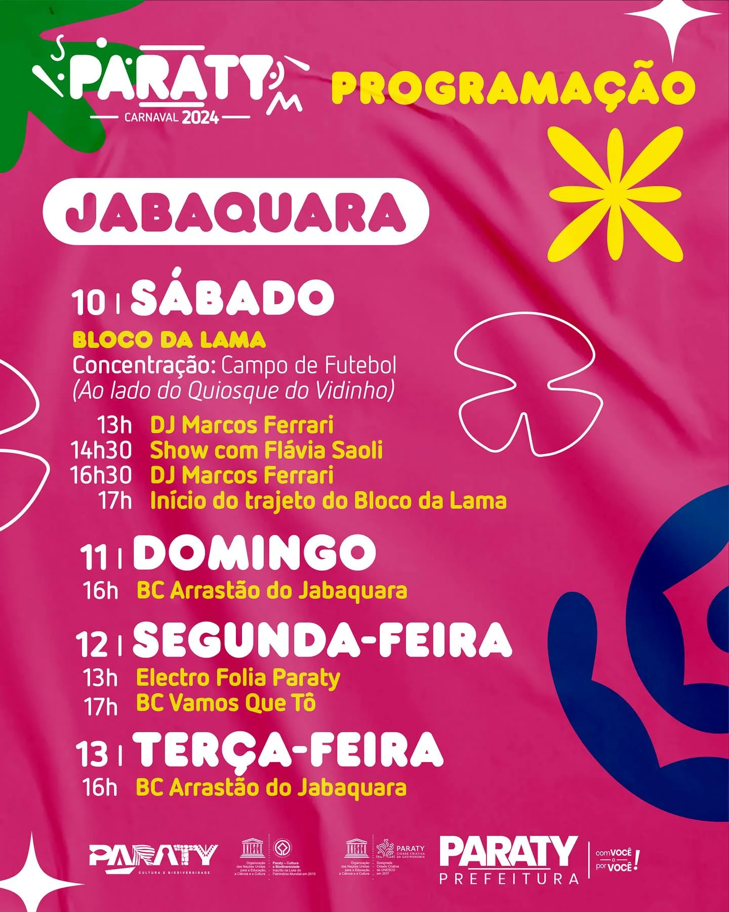 prefeituradeparaty 1707164217 3296254823814728053 472553611 jpg 1 Paraty divulga agenda de blocos do Carnaval 2024, confira a programação