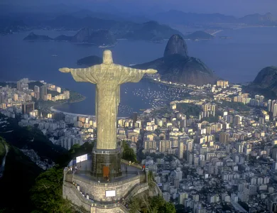 Rio,De,Janeiro,,Rj,,Brazil:,Aerial,View,Of,Christ,,Symbol