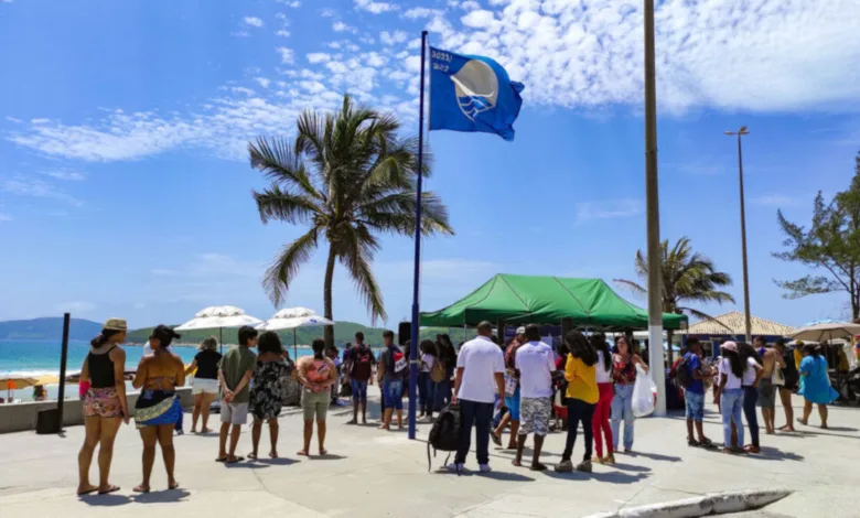 Bandeira Azul 2023 1 Prefeitura de CF