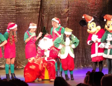 Le Canton Natal com Papai Noel e Mickey (7)