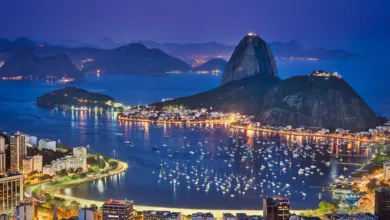 Night,Views,Of,Sugarloaf,And,City,Of,Rio,De,Janeiro,