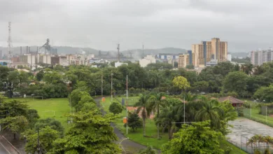 Volta,Redonda,,Brazil, ,December,23,,2020:,Polluted,Industrial,City,