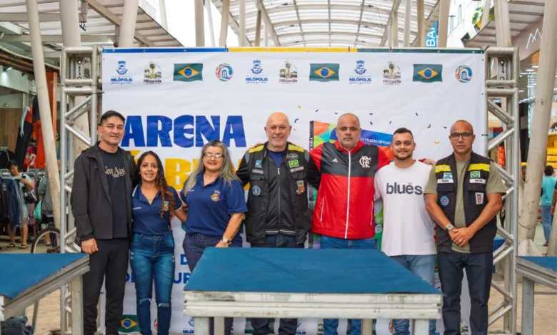 Arena da Copa em Nilópolis vira ponto oficial para troca de figurinhas e ativa o Centro