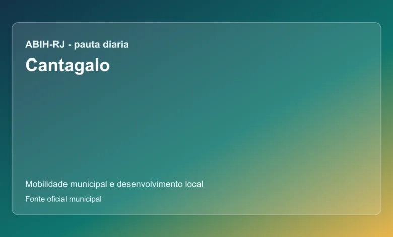 Cantagalo - Cantagalo reforça agenda de desenvolvimento e mobilidade com nova gestão de transportes
