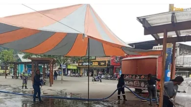 Japeri: Praça Wendel Coelho recebe serviços contínuos de limpeza e conservação
