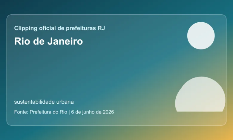 Rio inicia em Madureira obras da maior horta urbana do mundo - Prefeitura do Rio