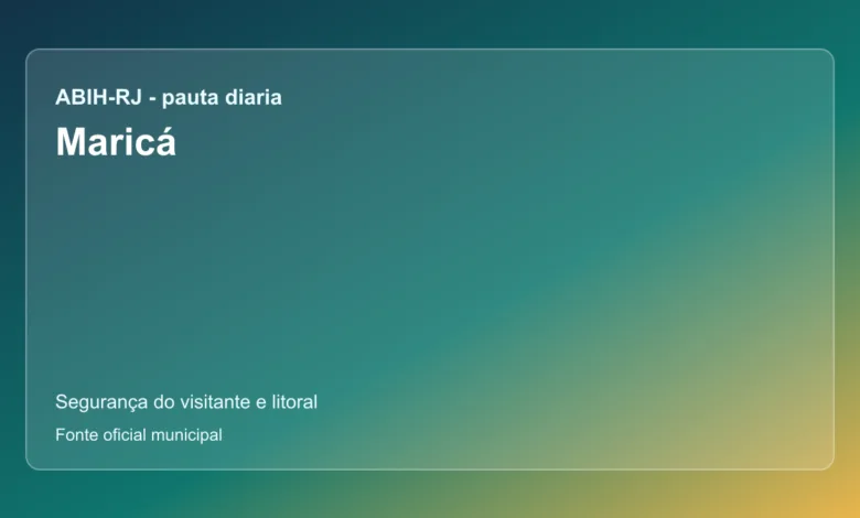 Maricá - Maricá emite alerta de ressaca para o litoral até sábado