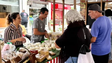 Feira da Agricultura Familiar realizada em Itaipuaçu, Maricá