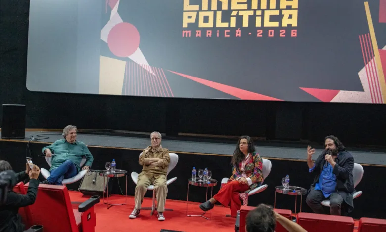 Abertura do Festival de Cinema e Política de Maricá no Cine Henfil