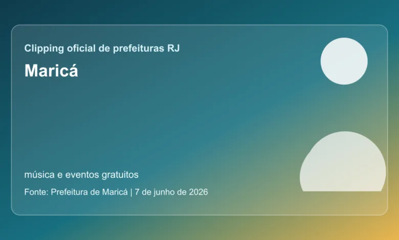 Maricá reúne música gospel, fé e cultura em evento gratuito no Centro - Prefeitura de Maricá