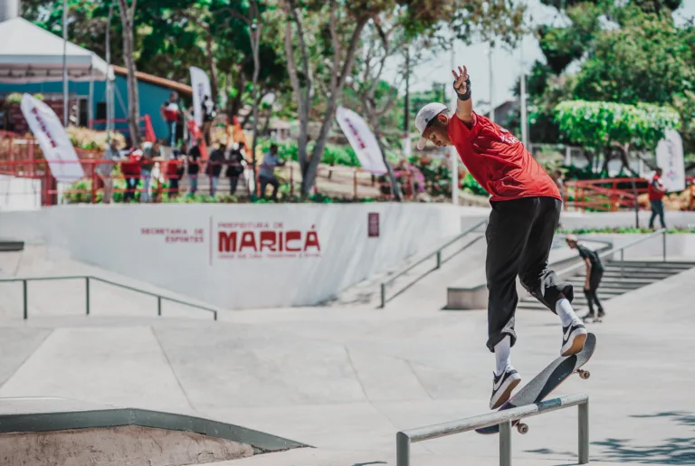 Maricá recebe etapa do Circuito Estadual de Skate Street no Skatepark Chorão