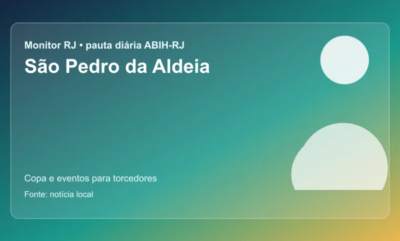 São Pedro da Aldeia - São Pedro da Aldeia altera trânsito para jogos do Brasil na Copa: veja as mudanças - Diário do Estado