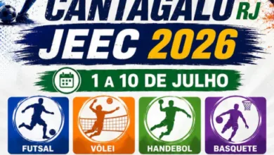 Cantagalo anuncia Jogos Estudantis das Escolas de Cantagalo 2026