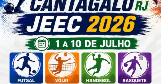 Cantagalo anuncia Jogos Estudantis das Escolas de Cantagalo 2026