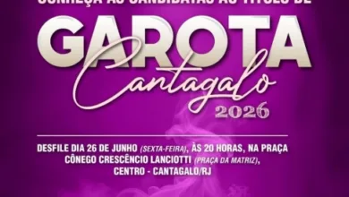 Cantagalo apresenta candidatas ao título de Garota Cantagalo 2026