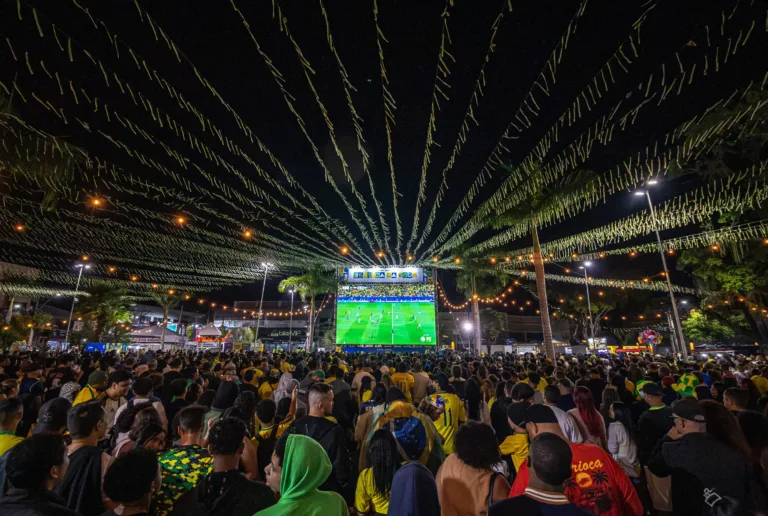 Maricá transmite Brasil x Escócia com telões e atrações culturais em toda a cidade nesta quarta-feira (24/06)