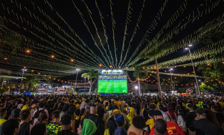 Maricá transmite Brasil x Escócia com telões e atrações culturais em toda a cidade nesta quarta-feira (24/06)