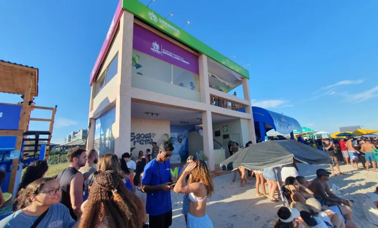 Saquarema: Stand da Prefeitura de Saquarema na WSL mostra que a cidade vai além das ondas