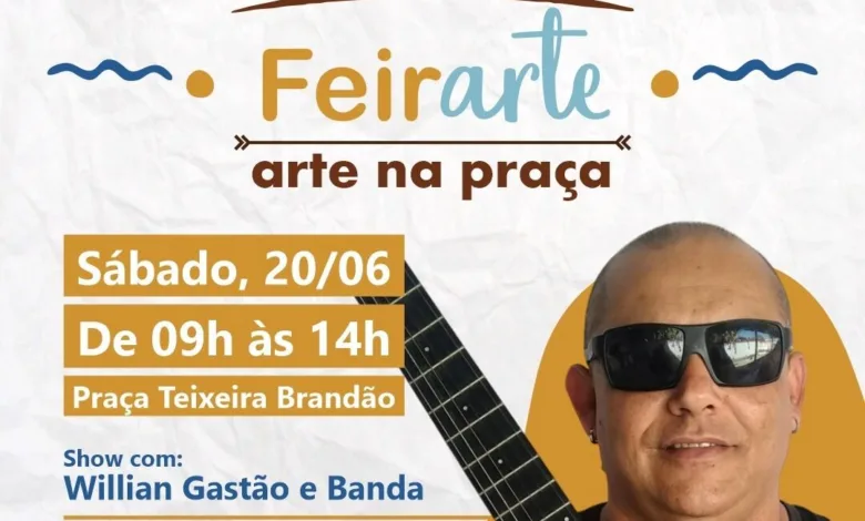 FeirArte em Quatis com artesanato e gastronomia