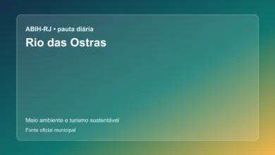 Rio das Ostras - Rio das Ostras realiza Conferência de Meio Ambiente neste sábado