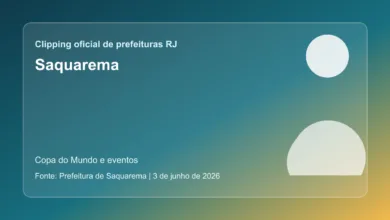 Saquarema terá Saquá Fun Fest para transmissão dos jogos do Brasil - Prefeitura de Saquarema