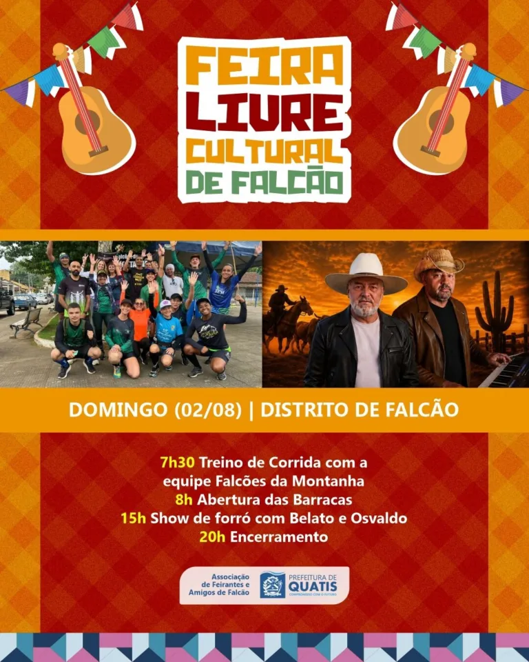 Feira Livre Cultural de Falcao em Quatis