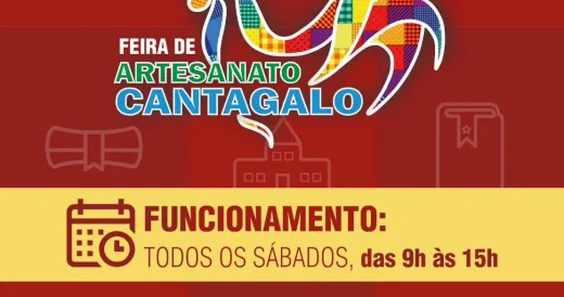 Feira de Artesanato de Cantagalo na Praça da Matriz
