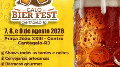 Cantagalo terá Galo Bier Fest 2026 com música, gastronomia e cervejas artesanais