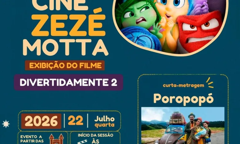 Projeto Cine Zeze Motta em Quatis