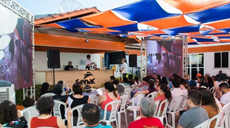 Cozinha Show do Senac no Festival Gastronomico de Rio das Ostras