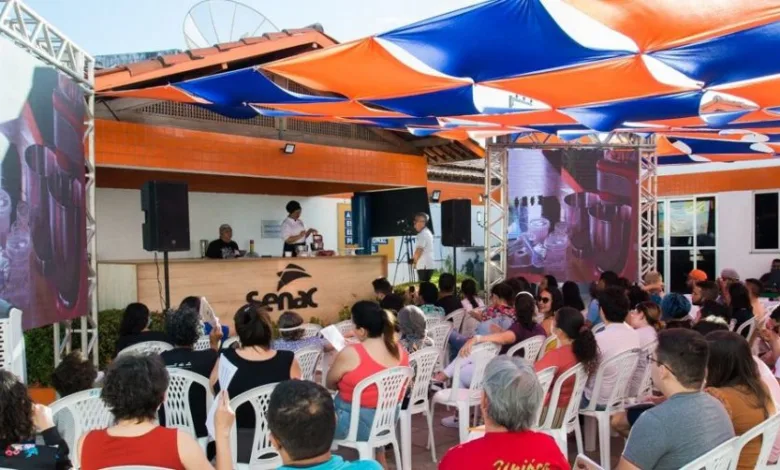 Cozinha Show do Senac no Festival Gastronomico de Rio das Ostras