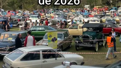 Card de divulgacao da 43a Exposicao de Carros Antigos de Teresopolis, de 4 a 7 de setembro de 2026 no Teresopolis Golf Club