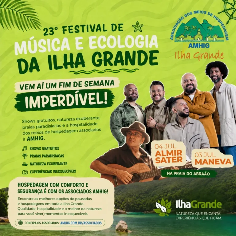 23º Festival de Música e Ecologia da Ilha Grande — Vila do Abraão