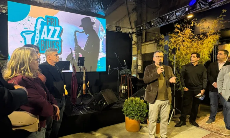 Apresentação musical no festival Fri Jazz & Blues, na Região Serrana do Rio de Janeiro