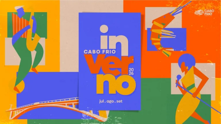 Inverno Cabo Frio 2026: calendário tem Festival do Camarão, jazz, mariscos e eventos até setembro