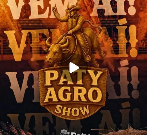 Card de divulgacao do Paty Agro Show 2026, de 25 a 27 de setembro no Parque de Exposicoes Amaury Monteiro Pullig, em Paty do Alferes