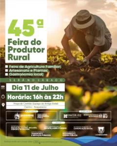 Saquarema terá julho com feiras e ações de agricultura familiar