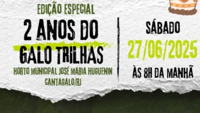 Cantagalo - Vem aí a edição especial de 2 anos do Galo Trilhas!