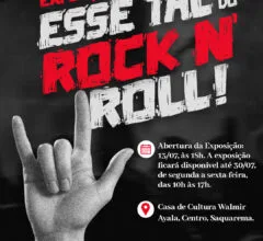 Saquarema - Prefeitura de Saquarema celebra o Dia Mundial do Rock com exposição na Casa de Cultura Walmir Ayala