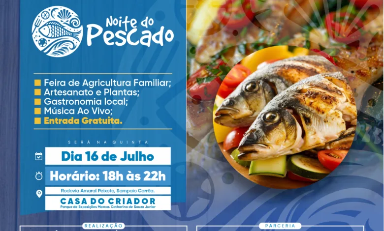 Prefeituras RJ: Saquarema recebe Moda e Prosa Caipira com Noite do Pescado