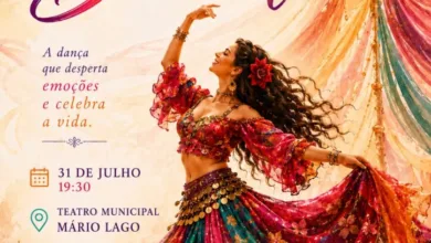 Divulgação do espetáculo Deleite no Teatro Mário Lago em Saquarema