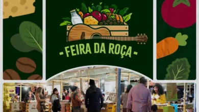 Casarão de Ipiabas, em Barra do Piraí, onde acontece a primeira edição da Feira da Roça