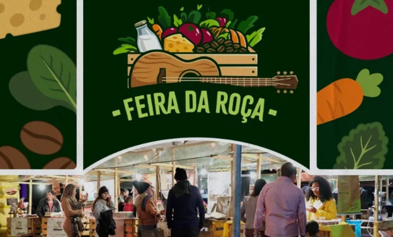 Casarão de Ipiabas, em Barra do Piraí, onde acontece a primeira edição da Feira da Roça
