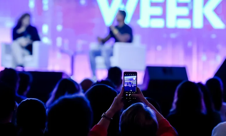 Rio Innovation Week 2026 no Píer Mauá, no Rio de Janeiro